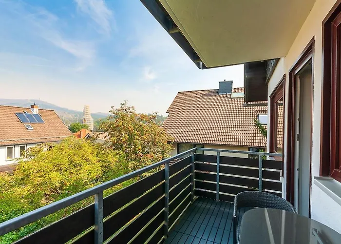Harzlaune Mit Balkon Und Wurmbergblick 布劳恩拉格